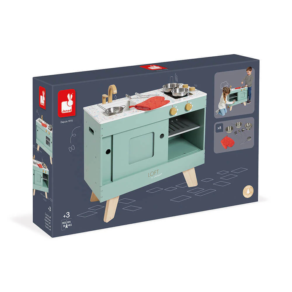 Janod Puinen Loft Leikkikeittiö - Image 9